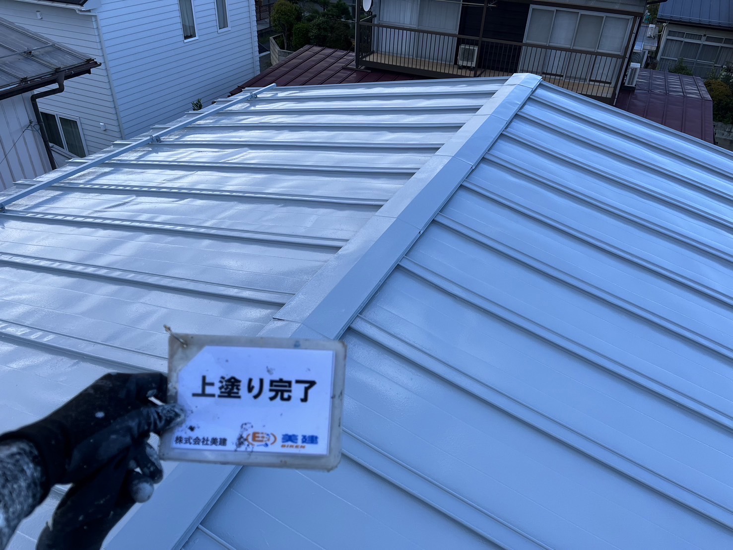 福島市Y様 屋根塗装工事