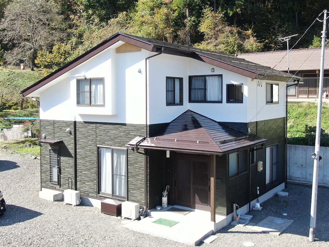 伊達郡川俣町M様邸塗装工事