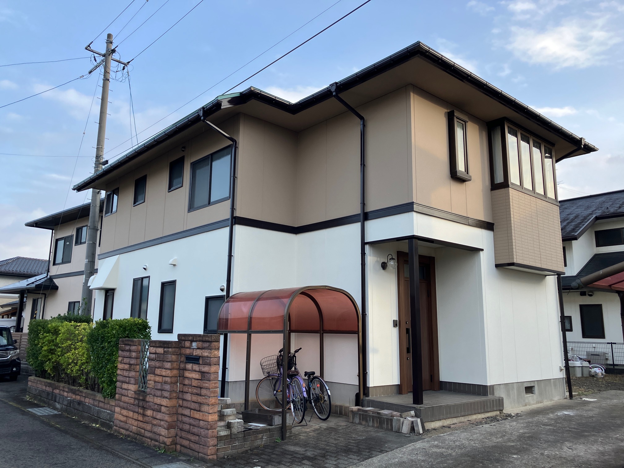 福島市T様邸塗装工事・屋根改修工事