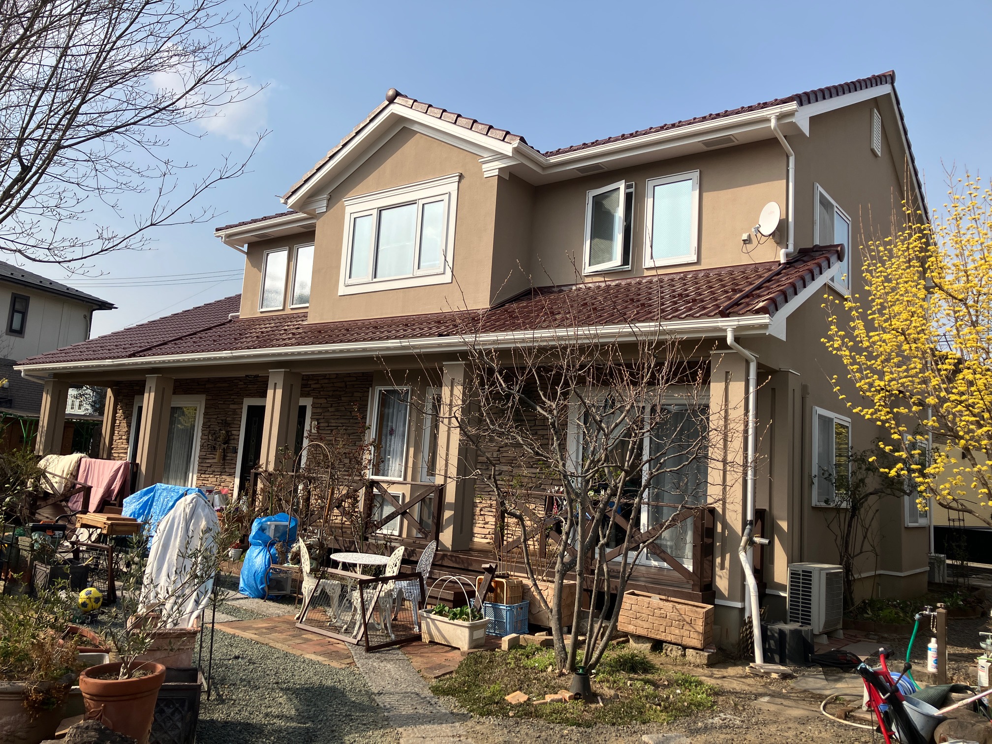福島市N様邸塗装工事