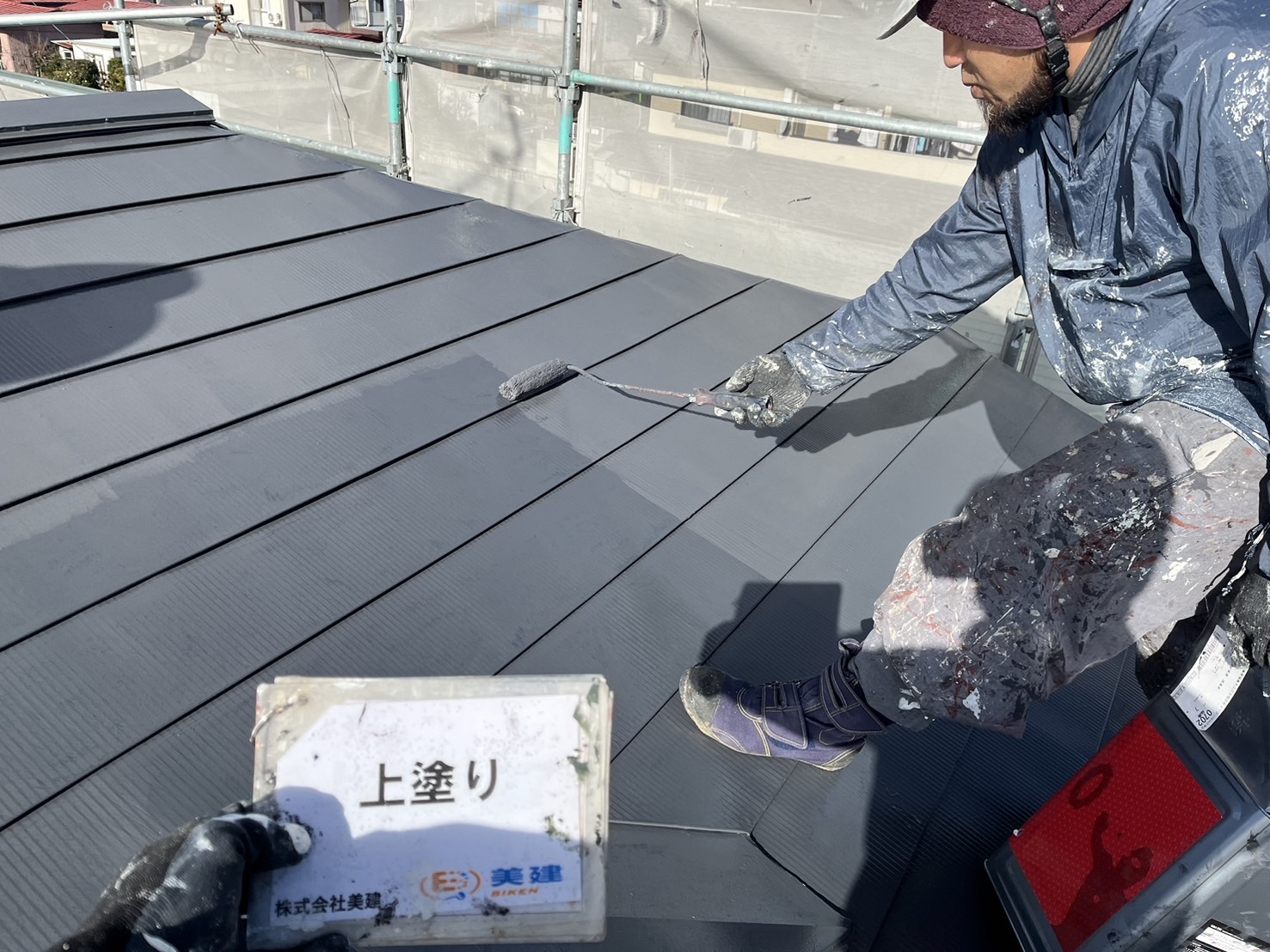 伊達市O様アパート塗装工事完了！ 03