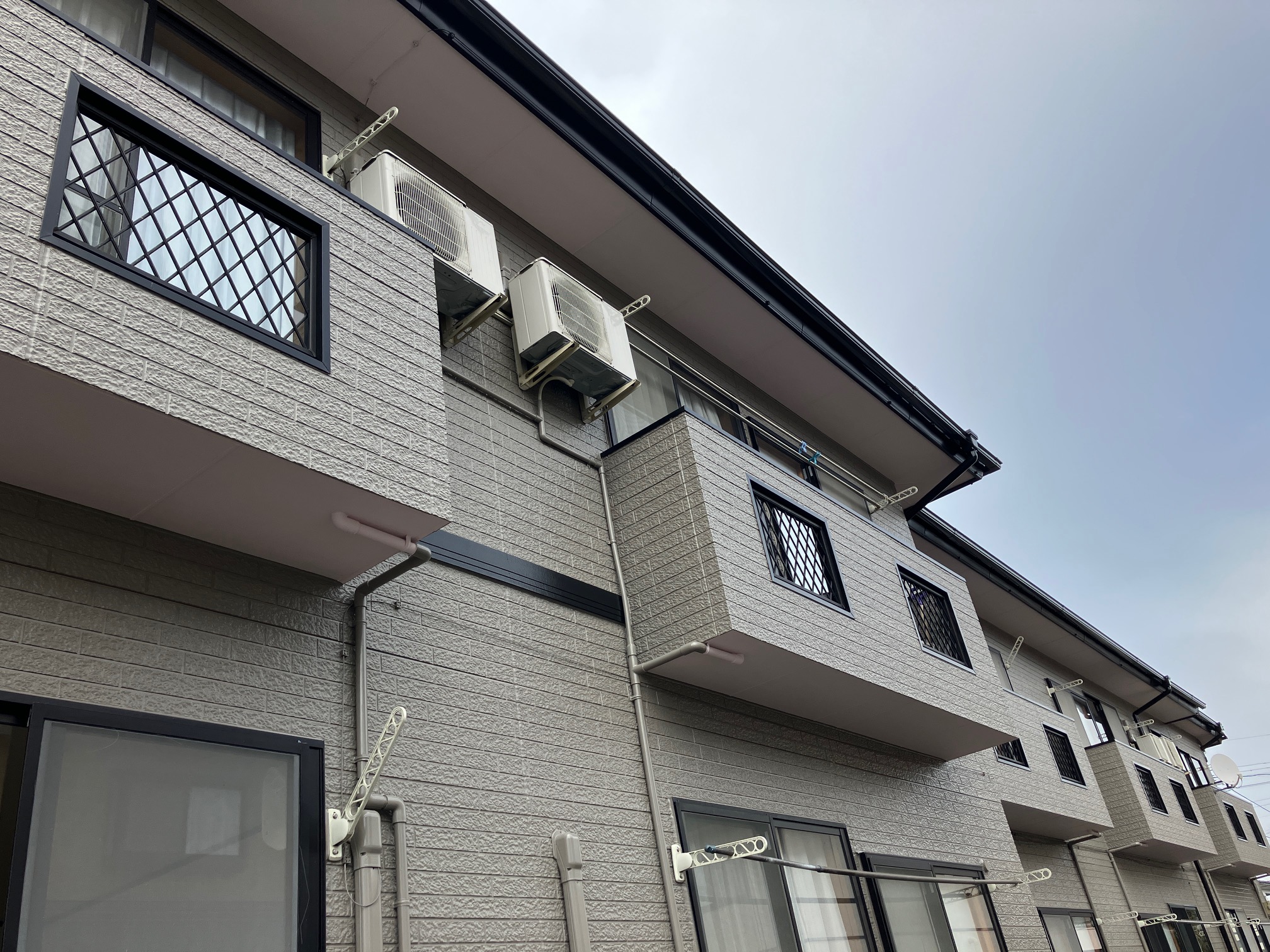 伊達市E様アパート塗装工事完了！ 05