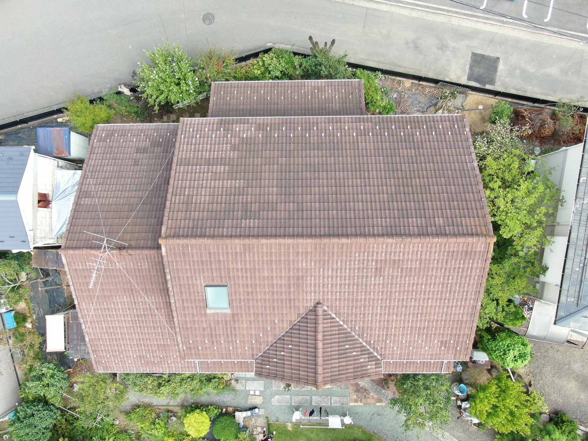 福島市K様邸屋根塗装工事が完了しました！ 02