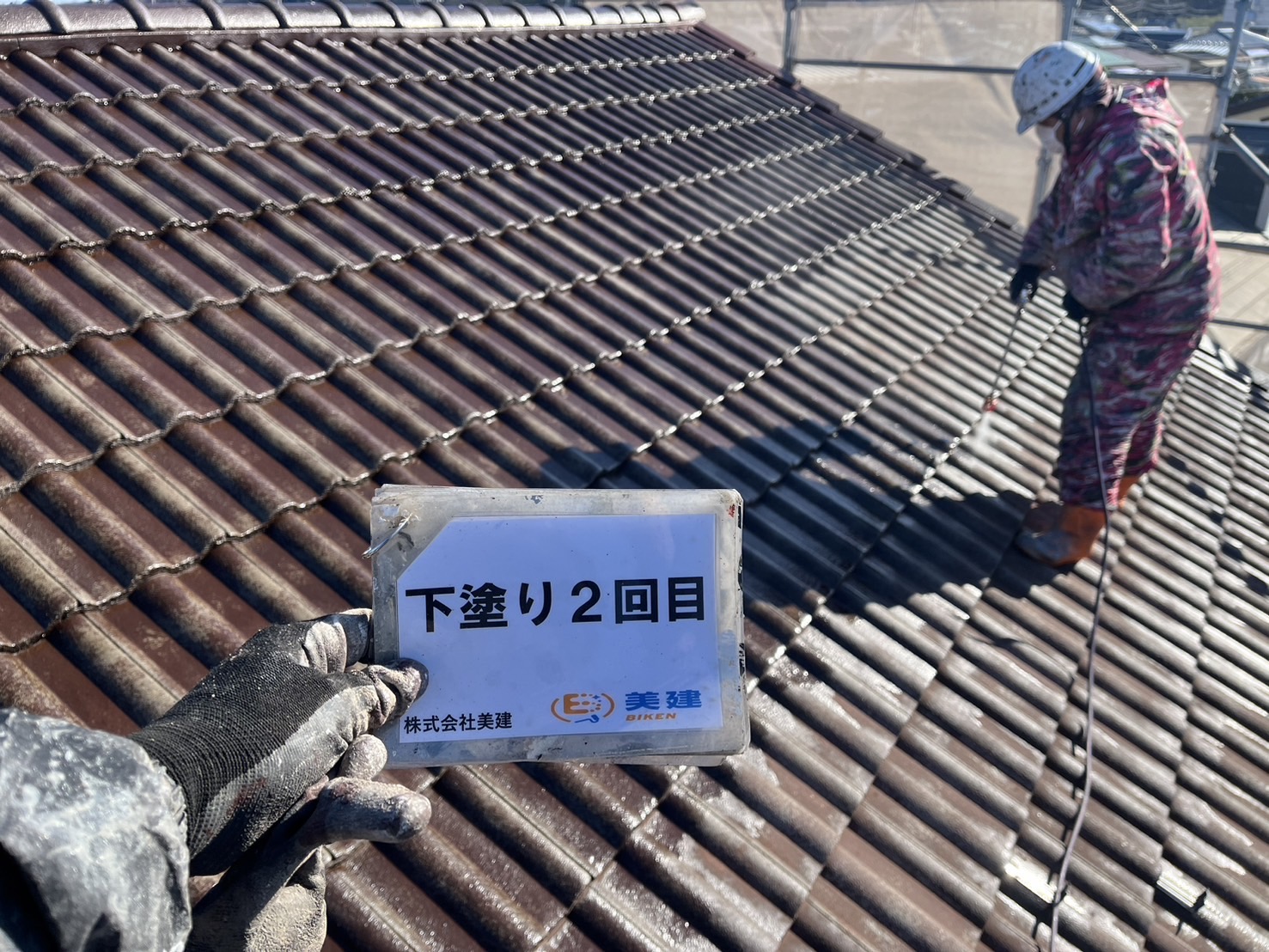 福島市K様邸屋根塗装工事が完了しました！ 05