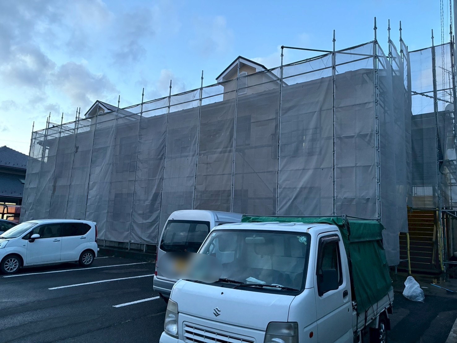 【伊達市 アパート屋根塗装】M様アパート｜今期の塗装工事スタートします！