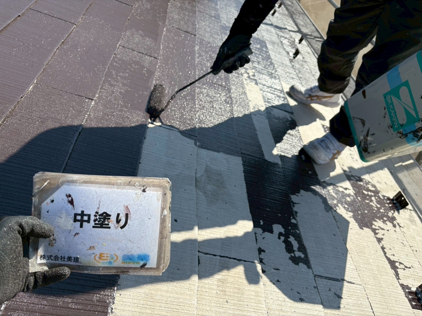 【伊達市M様アパート】屋根塗装工事が完了しました｜ラジカルシリコン塗装で耐久性を回復🏠 06