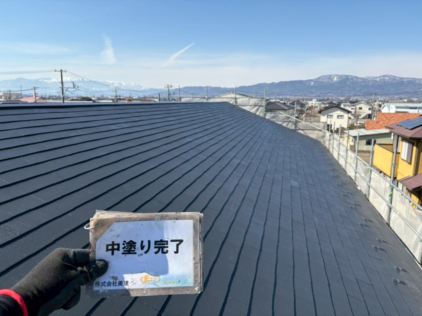 【伊達市M様アパート】屋根塗装工事が完了しました｜ラジカルシリコン塗装で耐久性を回復🏠 07