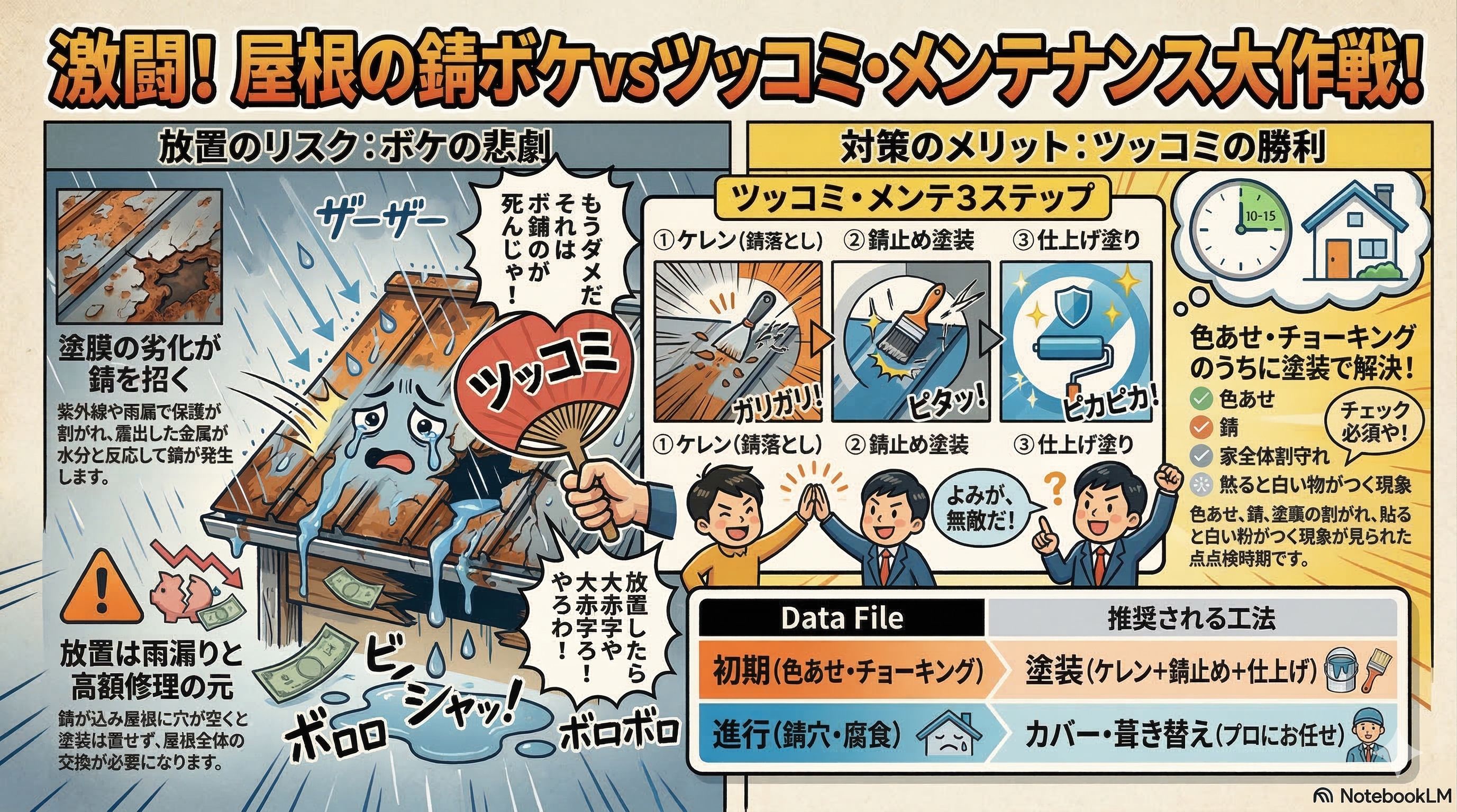 屋根の錆は塗装で直る？原因と対処方法を塗装のプロが解説🔧 【福島市・伊達市】 02