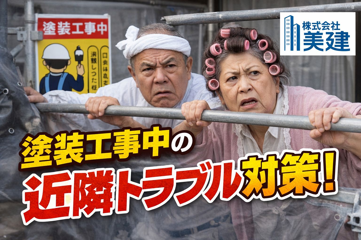 🏠 塗装工事中の近隣トラブル対策｜伊達市・福島市の株式会社美建