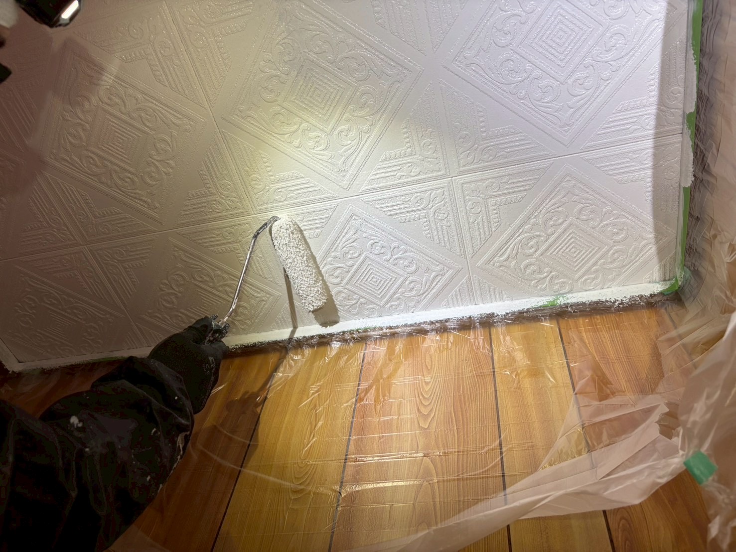 🏠貸家の天井塗装工事が完了しました｜福島市・伊達市の塗装なら株式会社美建✨ 04