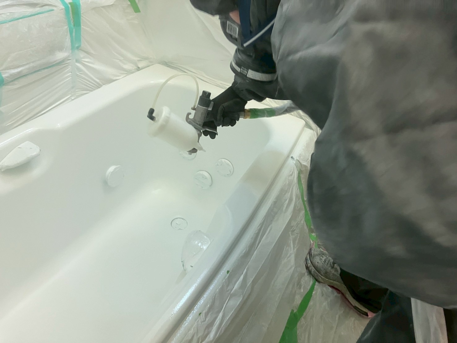 南相馬市 M様邸|浴槽塗装工事が完了しました✨ 07