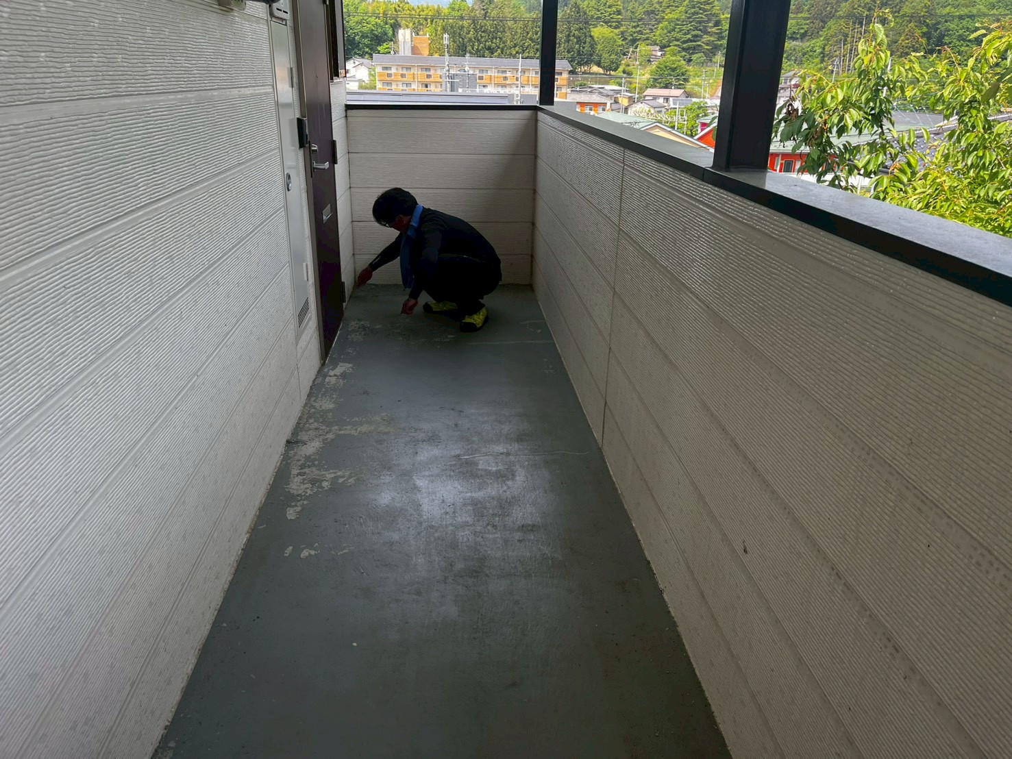 アパート床・階段補修工事・塗装工事が完了しました🏢✨|共用部分をしっかり補修しました【福島市】 04