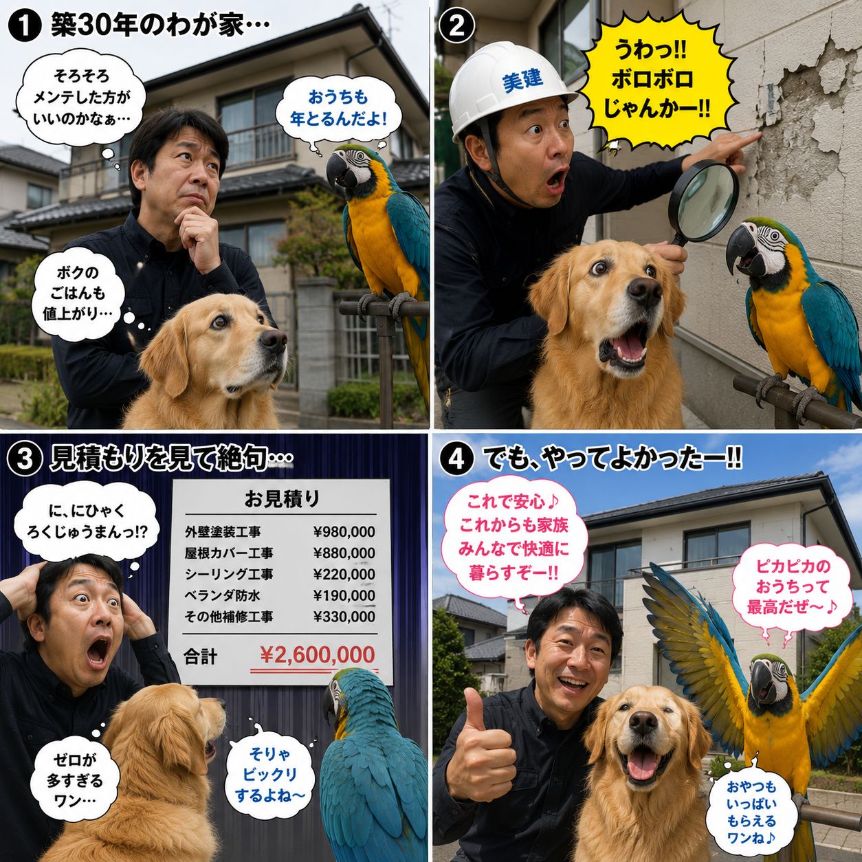 🏠築30年を過ぎたお家に起こることとは？塗装だけでは済まないケースもあります⚠️【福島市・伊達市・二本松市｜株式会社美建】 02