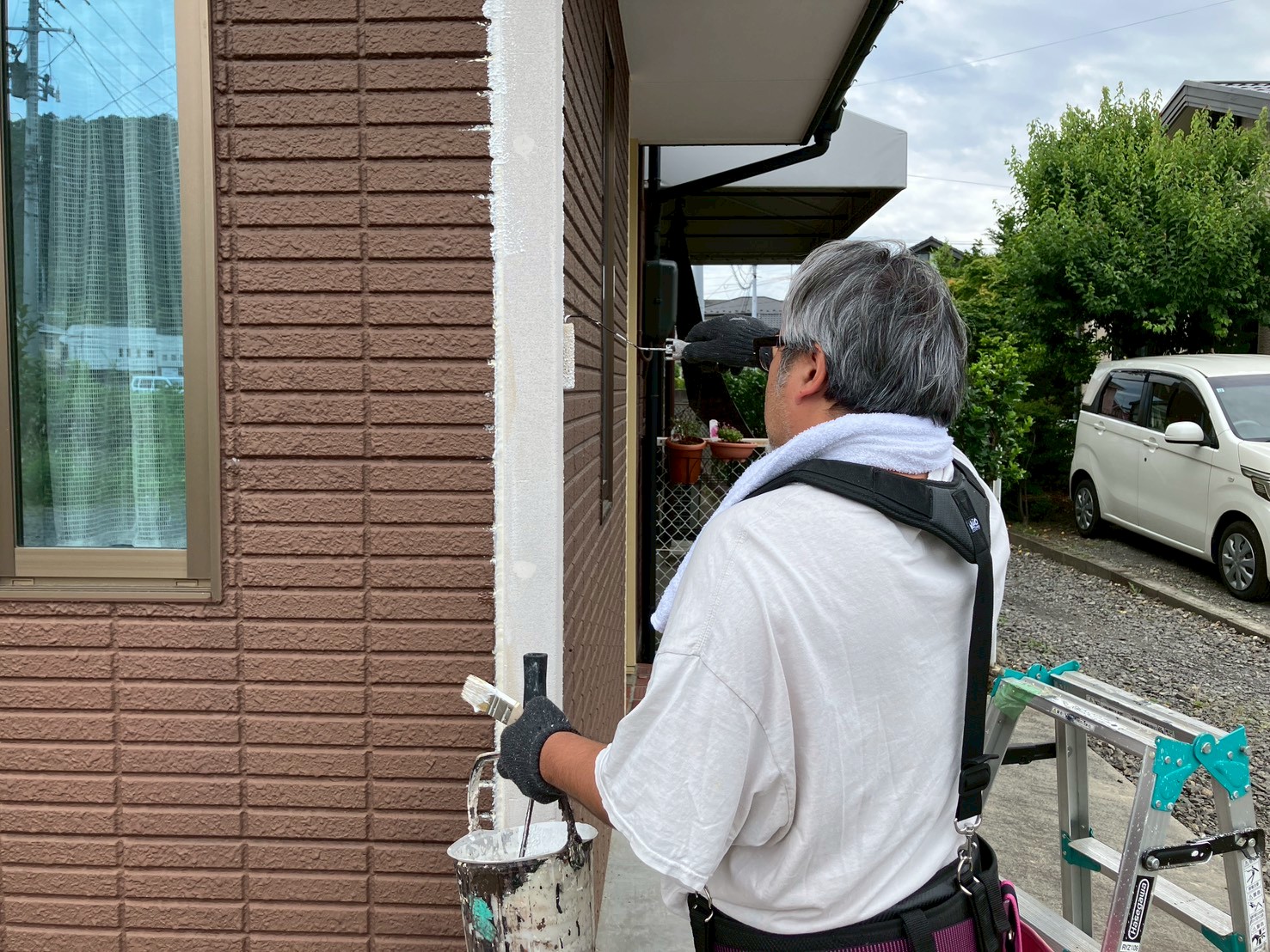 🏠福島市I様邸 外壁修繕工事が完了しました!|火災保険を活用したALC外壁修繕工事【株式会社美建】 07