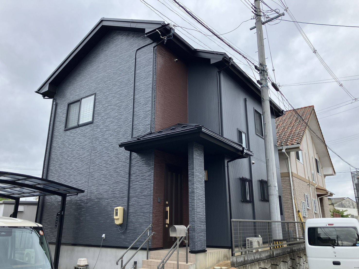 🏠✨【伊達市U様邸】外壁塗装工事が完了しました！｜訪問業者の指摘がきっかけで安心・納得の塗り替えへ【伊達市】