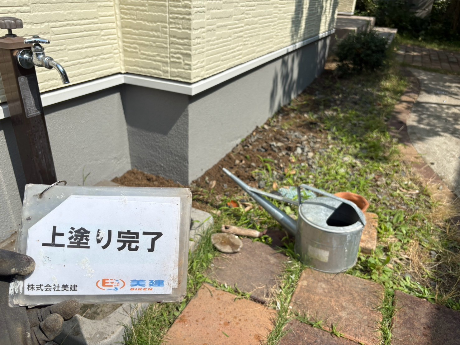 🏠✨【福島市M様邸】屋根・外壁塗装・防水工事・板金工事・電気工事が完了しました!トップコート施工でさらに長持ちする住まいへ✨【福島市・伊達市・伊達郡・二本松市|株式会社美建】 05