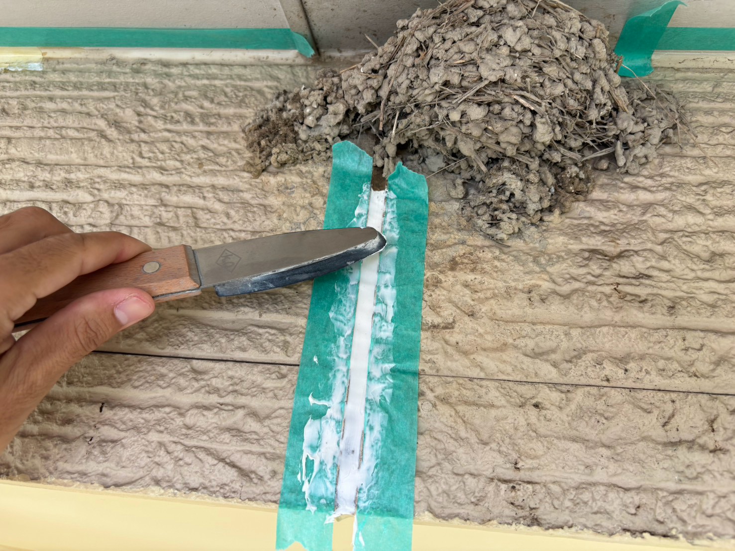🐦毎年帰ってくるツバメの巣を残して外壁塗装!お客様の大切な場所を守りながら施工しました【福島市・伊達市・伊達郡・二本松市|株式会社美建】 04