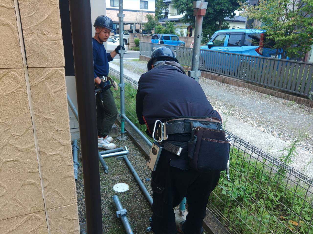 🏠【福島市A様邸】屋根・外壁塗装工事を開始しました!【福島市・伊達市・伊達郡・二本松市|株式会社美建】 02