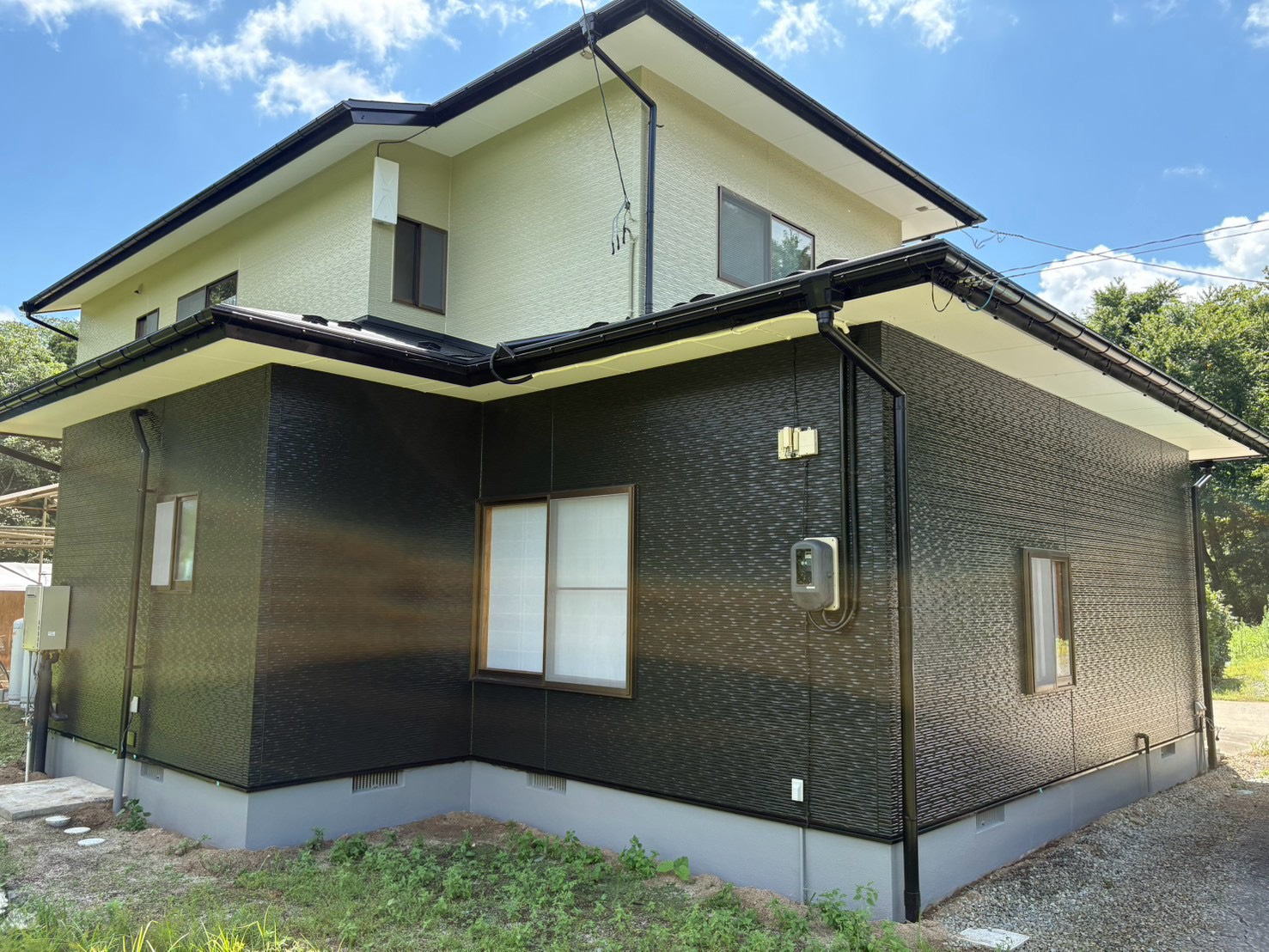 🏠【福島市A様邸】外壁塗装・シーリング・防水・基礎・土間塗装工事が完了!最高グレード「有機HRC」で施工✨【株式会社美建】 09