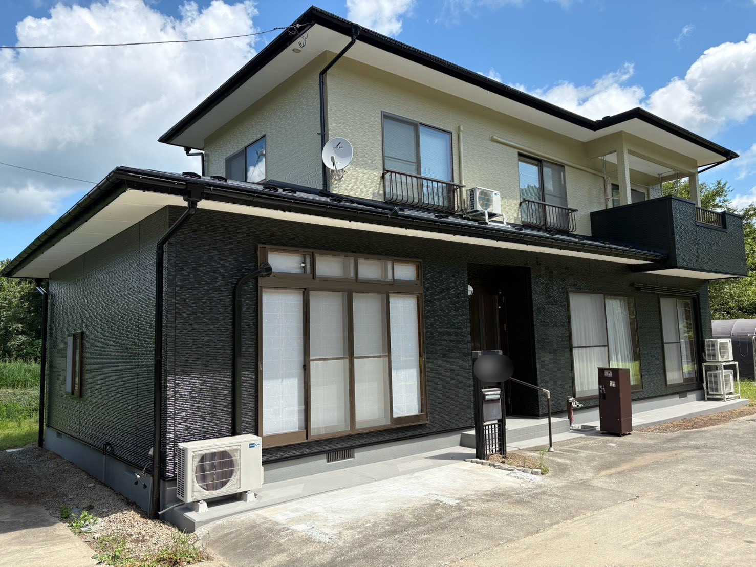 🏠【福島市A様邸】外壁塗装・シーリング・防水・基礎・土間塗装工事が完了!最高グレード「有機HRC」で施工✨【株式会社美建】