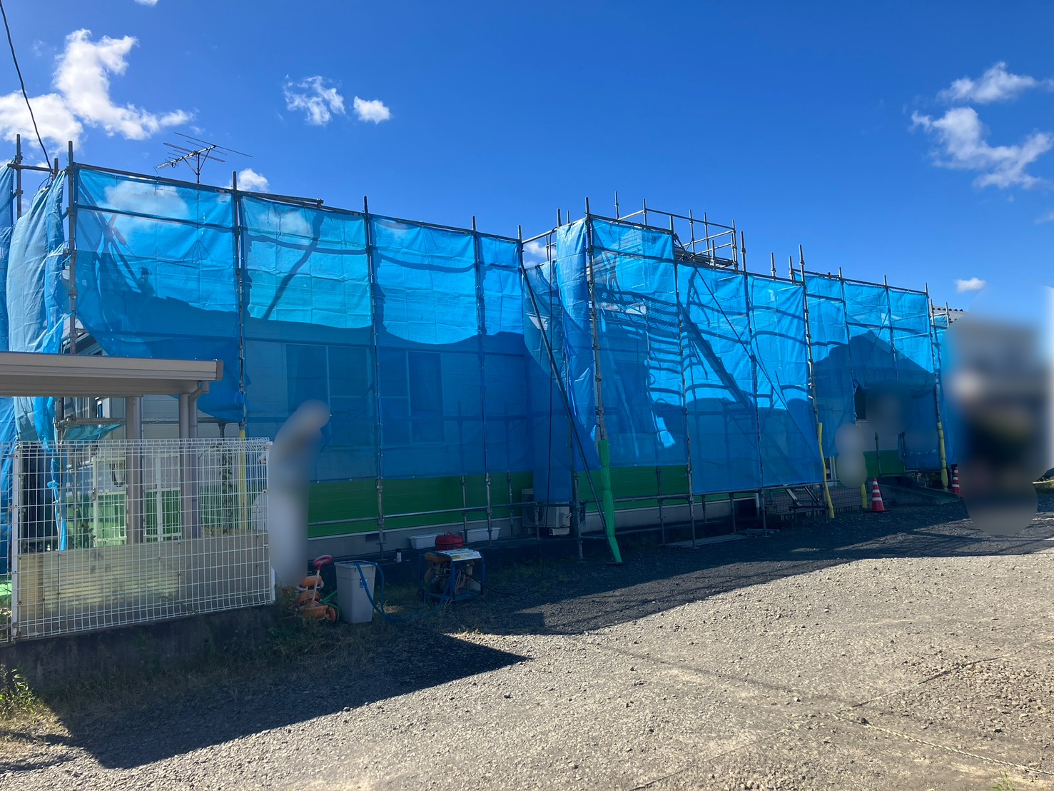 🏫【福島市S幼稚園】屋根・外壁塗装工事を開始しました！安心・安全を第一に丁寧に施工してまいります✨【福島市・伊達市・伊達郡・二本松市】