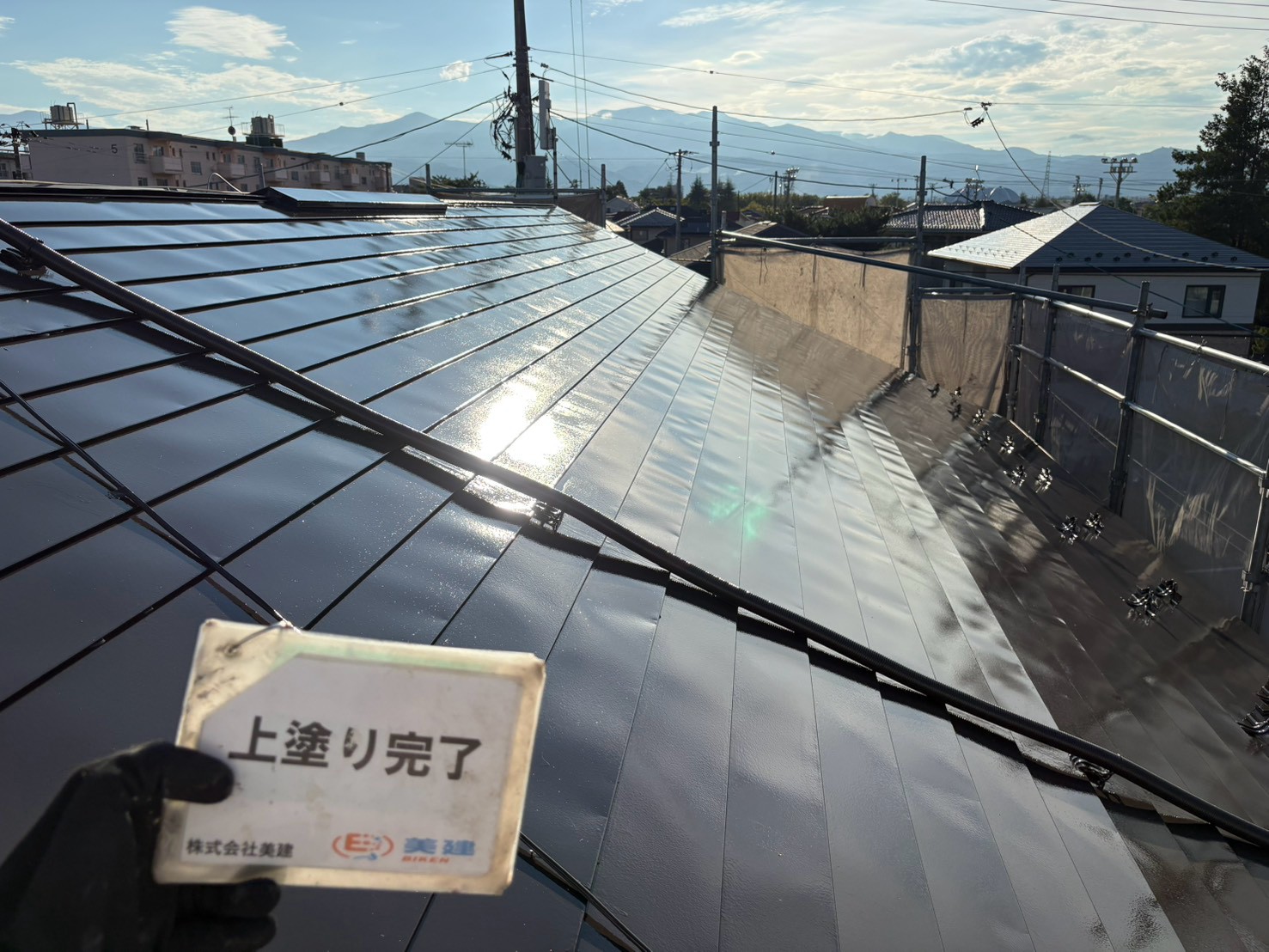 🏠【福島市A様邸】屋根・外壁塗装工事が完了しました！トップコート＆カラーシミュレーションで上品な外観へ✨【福島市・伊達市・伊達郡・二本松市】 04